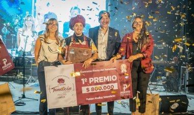 Emanuel Alé se consagró embajador en la Fiesta del Tomaticán en Pocito