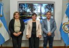 La intendente de Chimbas firmó un convenio con sus pares de Angaco y San Martín para fortalecer el trabajo regional
