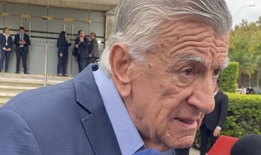 Gioja estuvo presente en el inicio de Sesiones del gobernador Orrego