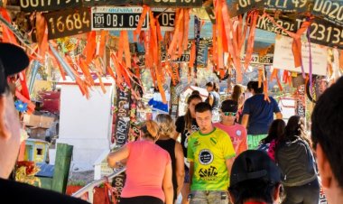 Miles de promesantes llenaron la Difunta Correa esta Semana Santa