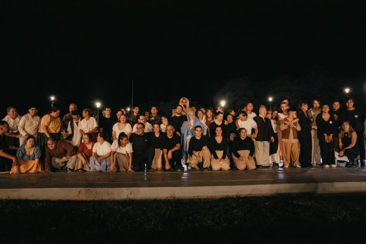 Capital:  Emotivo Vía Crucis representado  por el Ballet Sembrando  Ilusiones