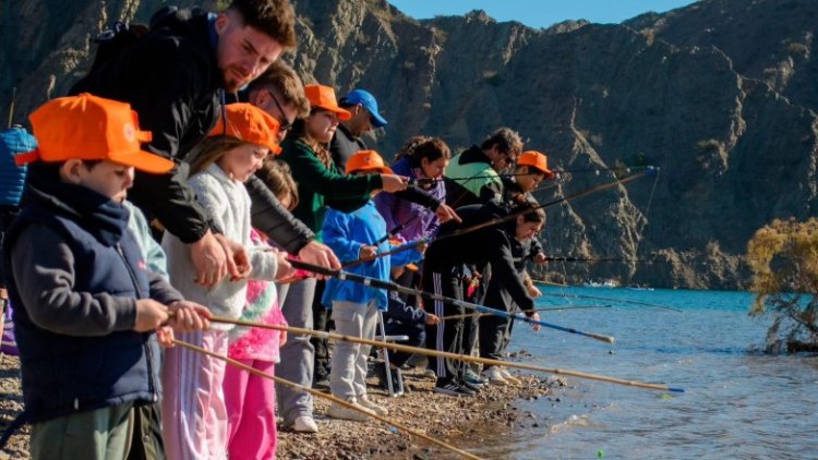 Mi Primera Pesca: una experiencia para que grandes y chicos vivan el Punta Negra