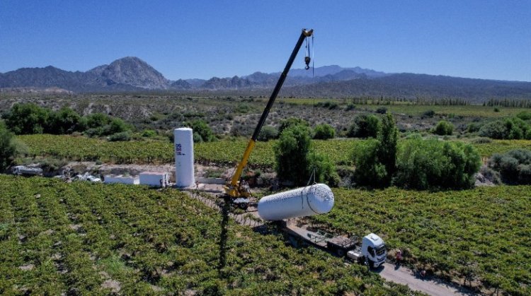 Respuesta a una demanda histórica: más de 3.000 vecinos de la zona alta de Ullum tendrán agua potable