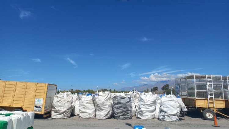 Exitosa campaña de reciclado de envases plásticos de uso agrícola