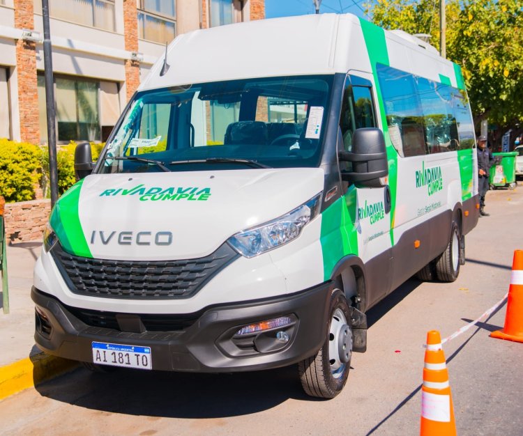 Rivadavia suma una nueva movilidad y ya alcanza las 26 unidades propias