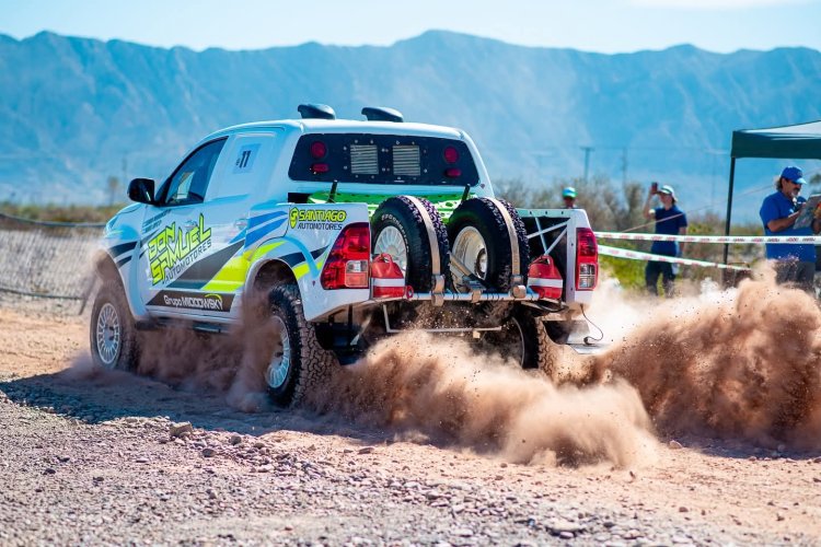 El Automovilismo de Travesía brilló en Rivadavia: Gran convocatoria y podio para el Intendente