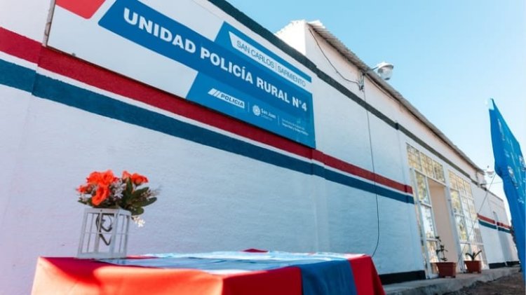 Refuerzan la seguridad rural en Sarmiento