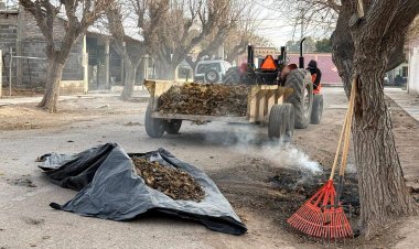 9 de Julio: Operativo integral de limpieza y servicios en Villa Cabecera