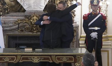 Santilli asumió en la Casa Rosada en un acto del que también participó Manuel Adorni