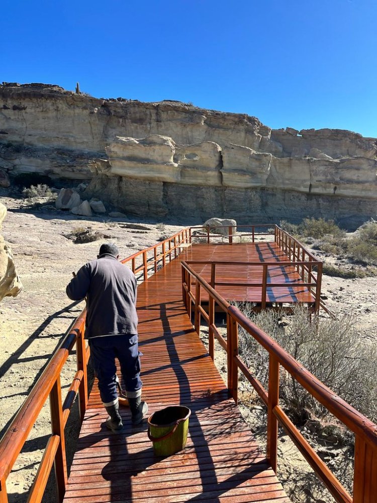 Receso Invernal: Ischigualasto se prepara para recibir a las familias con mejoras