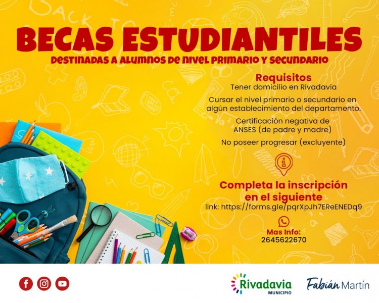 BECAS ESTUDIANTILES 2022