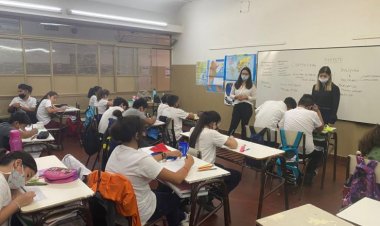 Alumnos de 5º y 6º grado realizan talleres de prevención de acoso escolar