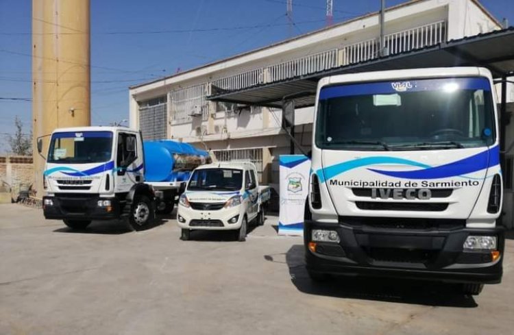 Sarmiento suma tres nuevas movilidades para servicios