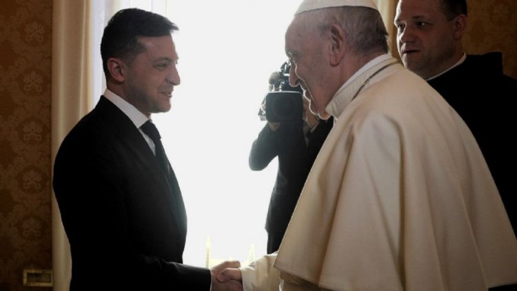 El Papa Francisco pidió por el fin de la guerra en Ucrania