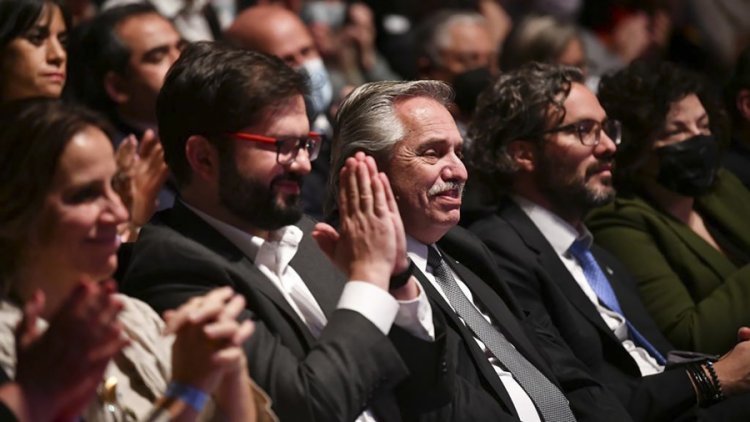 Fernández y Boric compartieron un concierto y una cena por la hermandad argentino-chilena