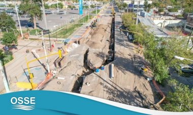 Colector Sudeste: una obra fundamental para beneficiar a más de 13 mil sanjuaninos