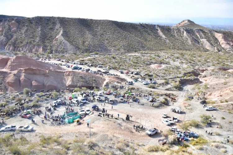 Pocito vivió  la  “Cabalgata de Fe al Baño de la Lechuza”