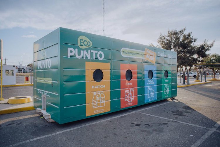 Ambiente instaló los primeros Eco Puntos en un reconocido centro comercial