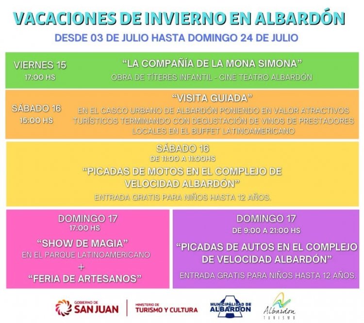 En Invierno Albardón te espera