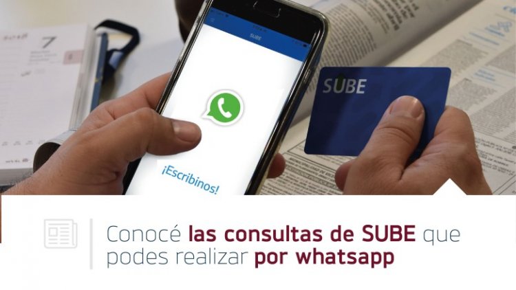 Las consultas de SUBE que se pueden realizar por Whatsapp