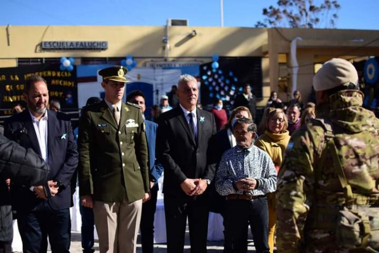 Sarmiento festejo el 9 de Julio con un desfile Cívico Militar