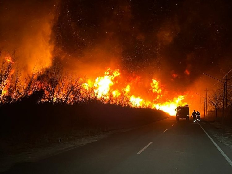 Vuelve azotar el FUEGO al Parque Sarmiento