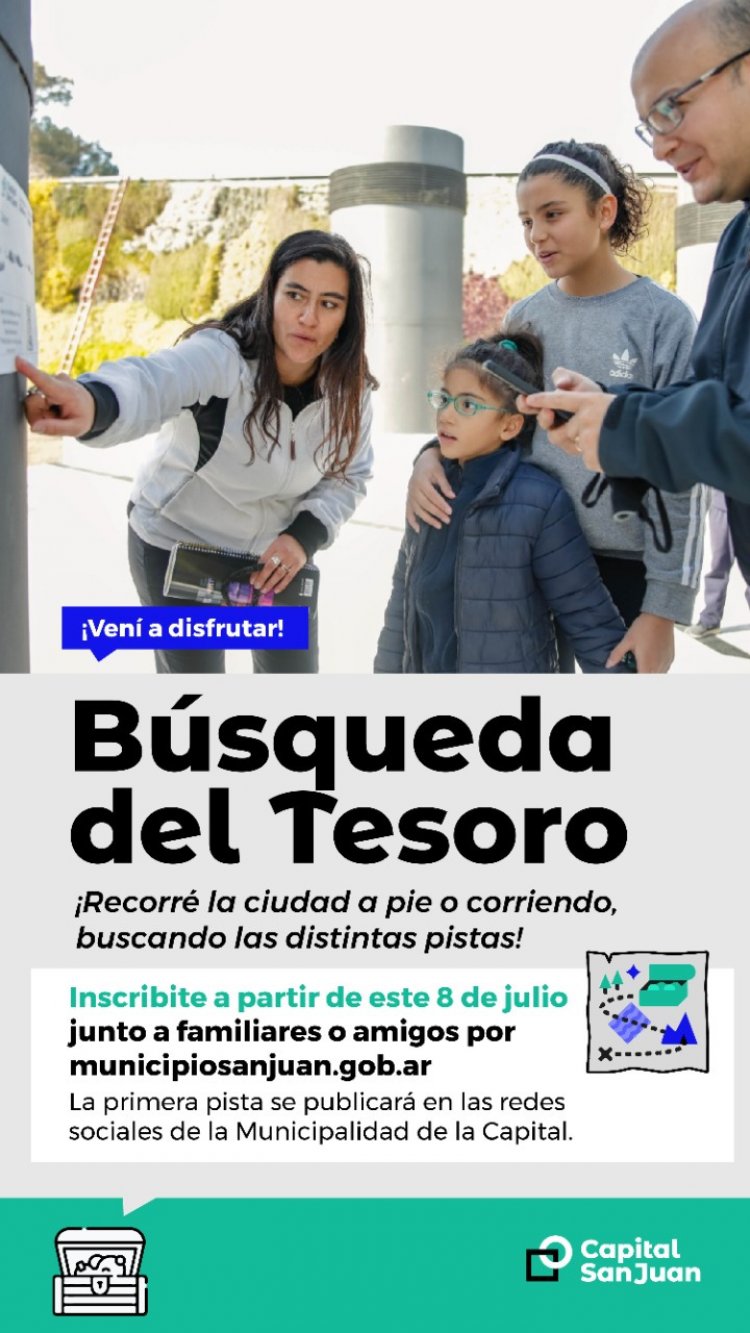 Se viene una nueva edición de la Búsqueda del Tesoro en Capital