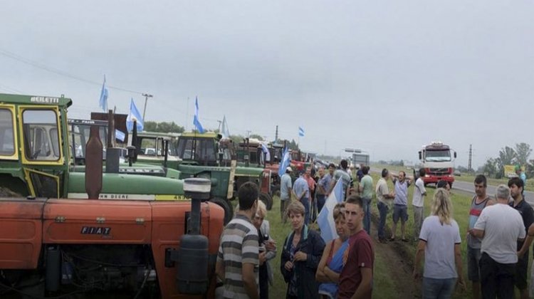 Campo: jornada de protesta y cese de comercialización