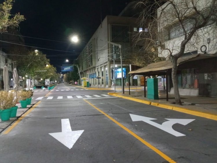 Desde hoy queda habilitada la doble mano en Central entre Rioja y Gral. Acha