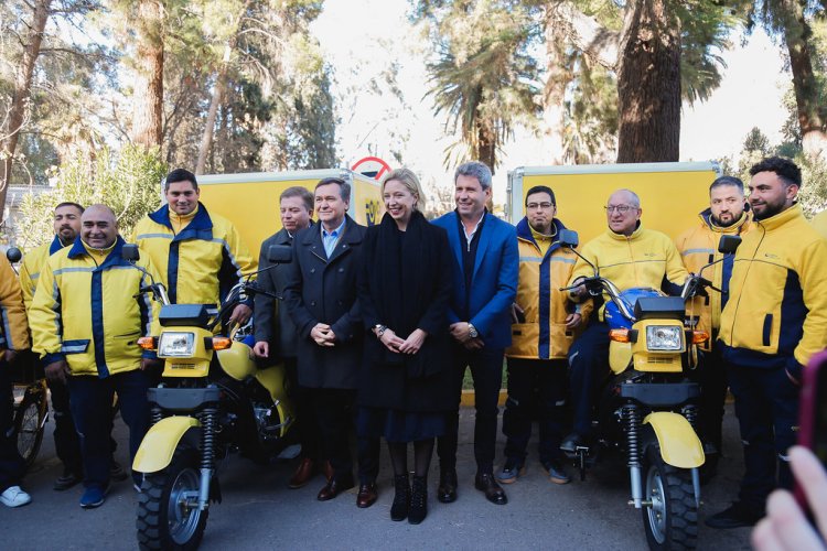 Entregan vehículos al Correo Argentino delegación  San Juan