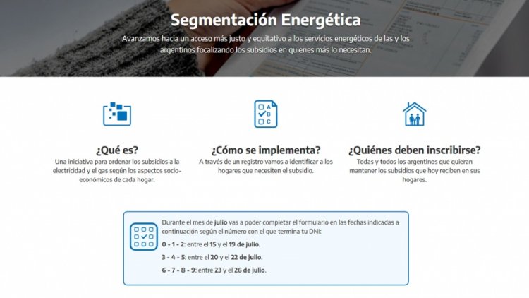 Subsidios: vence la inscripción de usuarios con DNI terminados en 0, 1 y 2