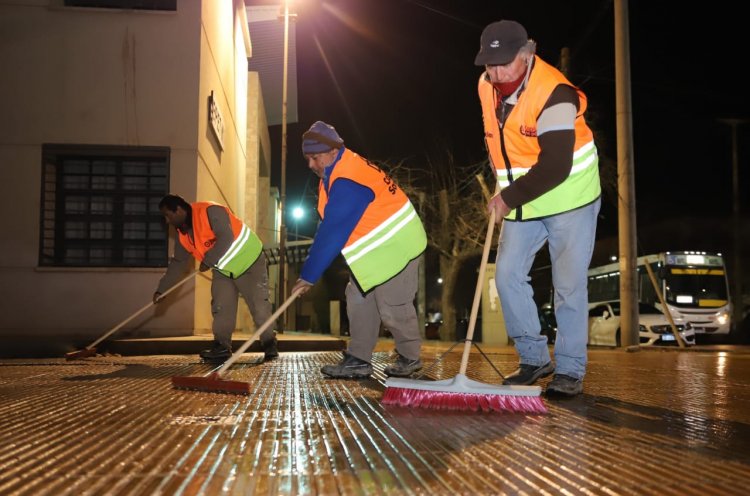 Capital lavará las veredas más transitadas