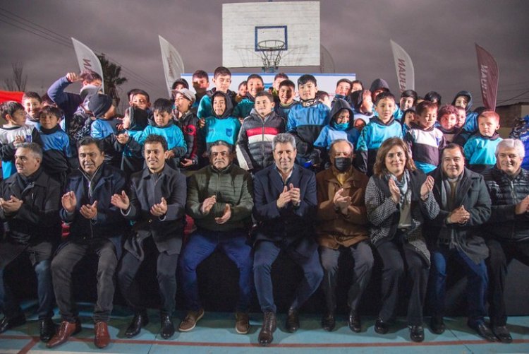 Pocito con nuevas obras en el Club Deportivo Carpintería