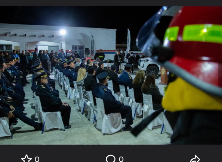 Nuevo cuartel de bomberos que brindará servicios a San Martín, Angaco y el este de Albardón