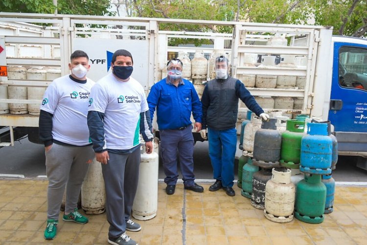 Dónde comprar la garrafa barata en Capital durante agosto