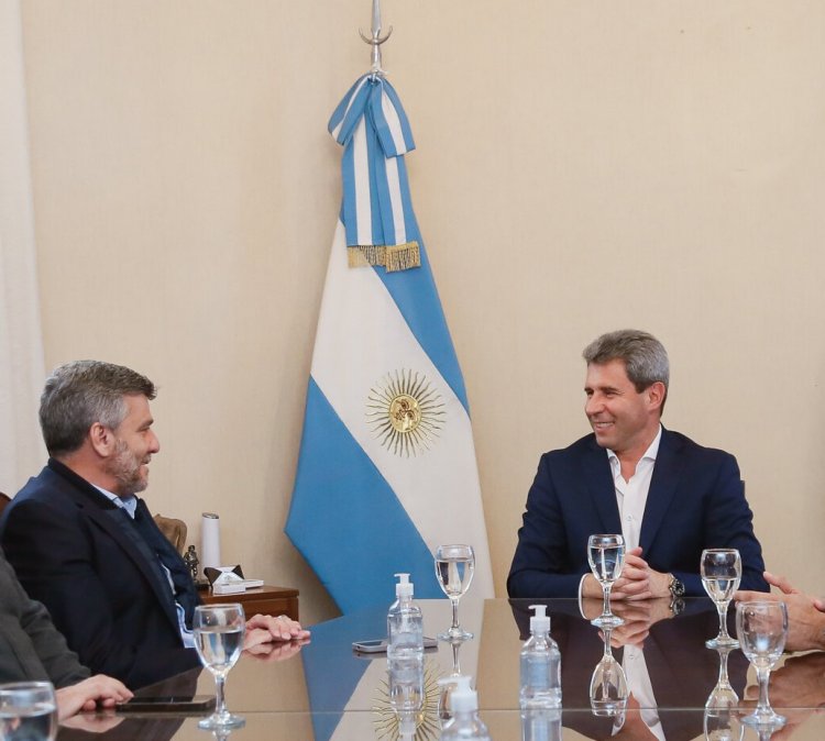 El gobernador recibió al ministro de Desarrollo Social de Nación