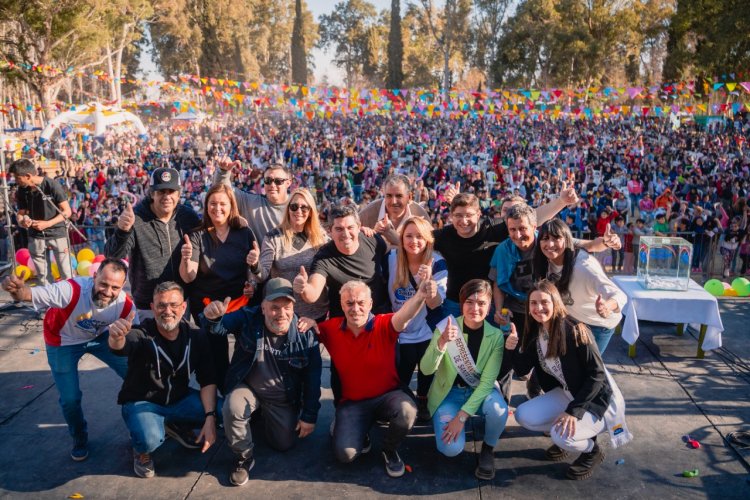 En Santa lucía más de 10 mil chicos disfrutaron su Día