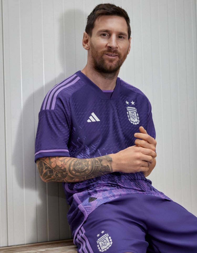 Cómo será la nueva camiseta suplente de la selección argentina