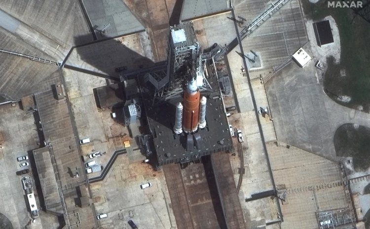 Misión Artemis I: la NASA suspendió el despegue su cohete gigante a la Luna debido a un problema con uno de los motores