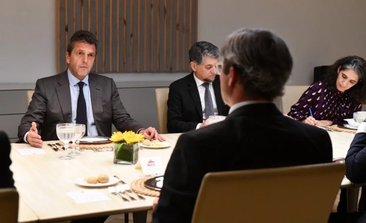 Ante el G7, Massa dijo que la Argentina perdió unos USD 20.000 millones por la guerra, pero aseguró que hará todo lo posible para cumplir con el FMI