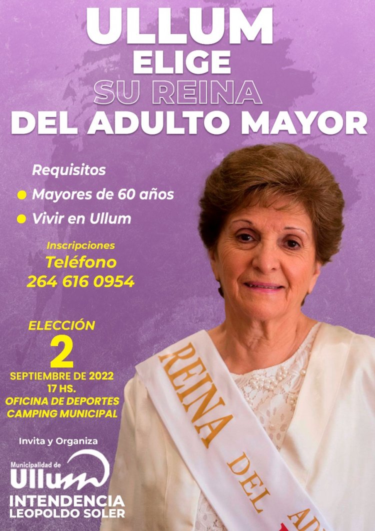 ULLUM ELIGE SU REINA DEL ADULTO MAYOR