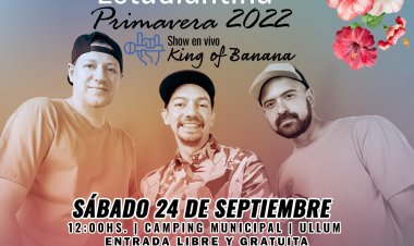 Este sábado vení a disfrutar la estudiantina en Ullúm