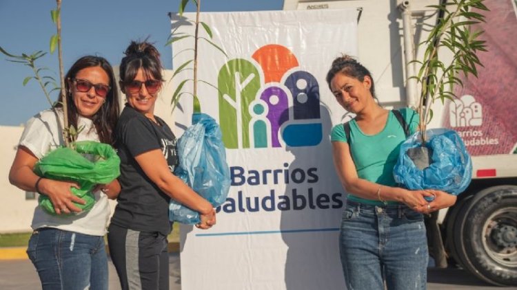 "Menos basura, más vida" en el Parque de Rivadavia