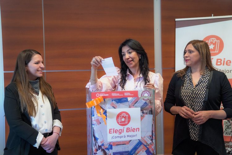 Se realizó el sorteo del Mes de las Infancias de Elegí Bien, Comprá Mejor