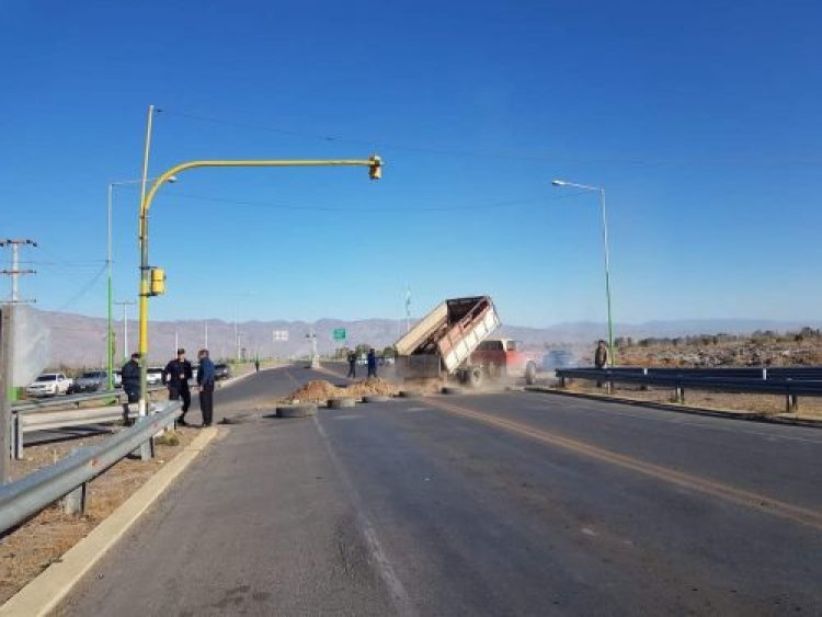 Ruta 40: colocarán semáforos, iluminación y demarcación vial en intersección peligrosa