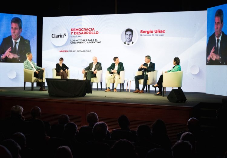 Uñac  diserto  sobre  desarrollo minero  en Capital Federal