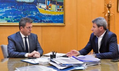 Uñac se reunió con Massa en Buenos Aires