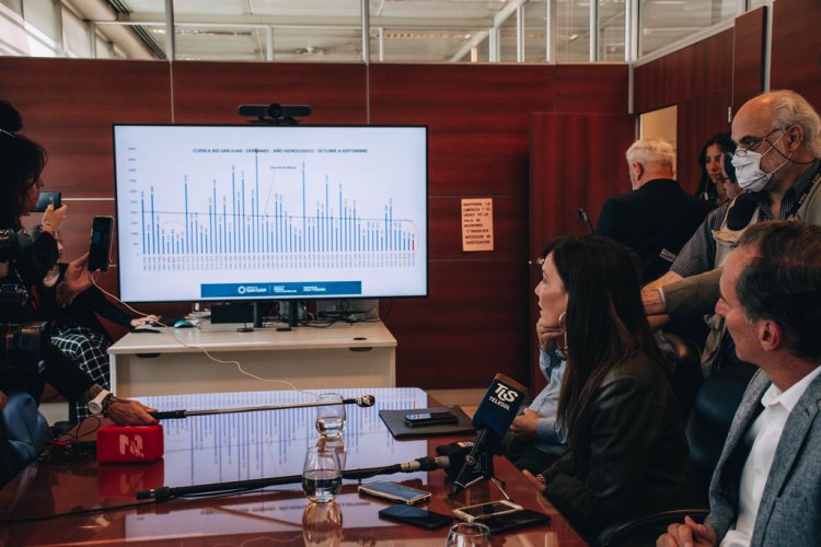 Presentaron  el Pronóstico Hídrico para San Juan