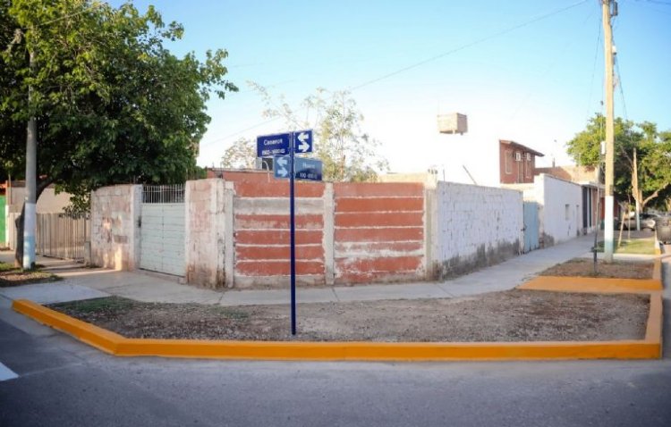 La villa Fausto Carrasco estrenó obras de urbanización por primera vez en su historia