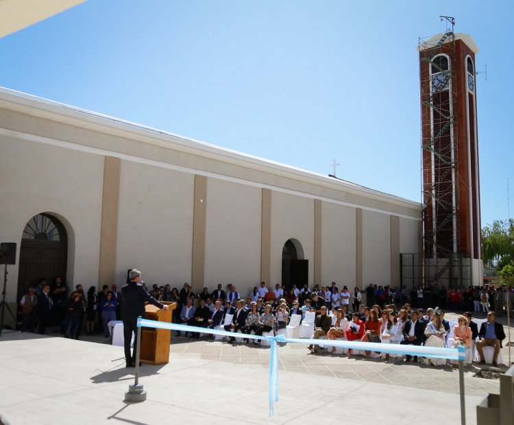 Inauguraron  las obras complementarias del Santuario de San José de Jáchal